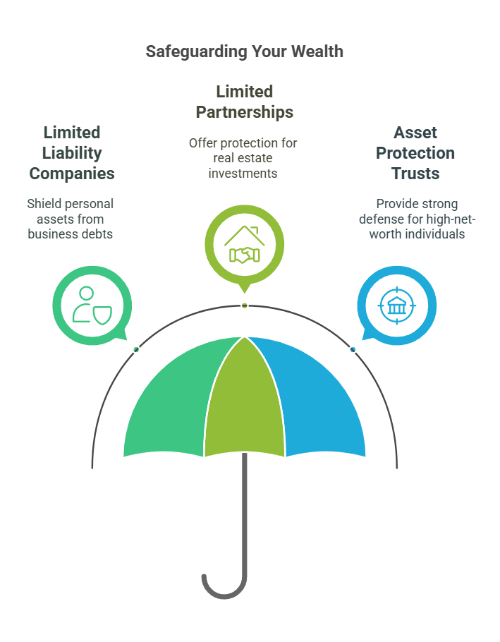 Asset protection is all about setting up legal safeguards to keep your assets out of reach from potential creditors