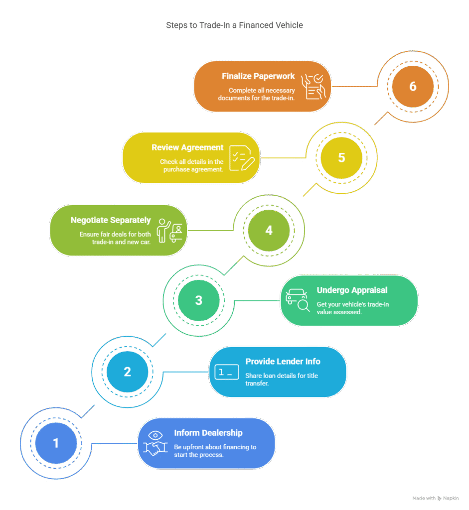 How the Trade-In Process Works With a Financed Vehicle